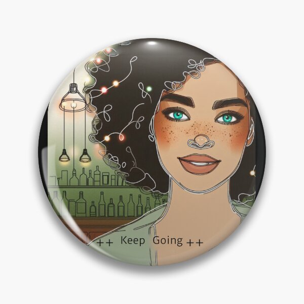 Item preview, Woman Dark Hair Keep going designed and sold by Nanthanon.