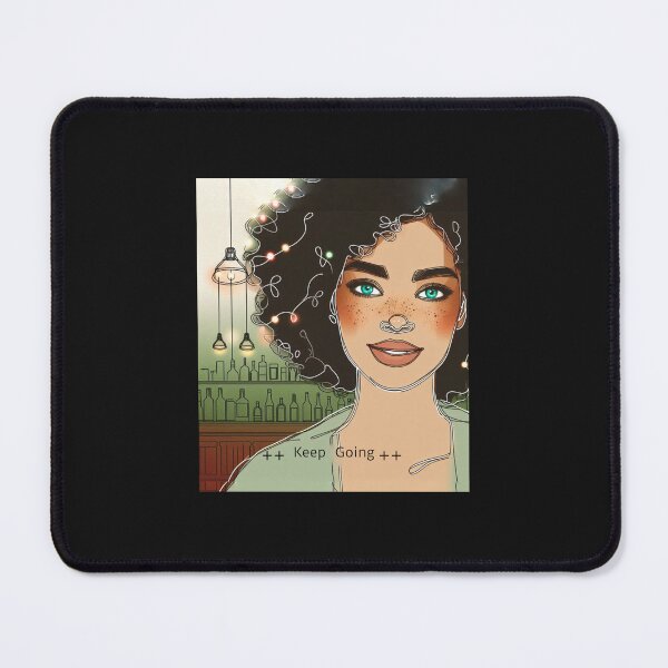Item preview, Woman Dark Hair Keep going designed and sold by Nanthanon.