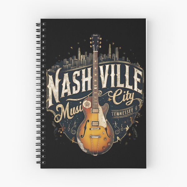 Item preview, Nashville Music city - Nashville cityscape - Nashville silhouette - Nashville souvenir - Nashville travel designed and sold by JansenGS.
