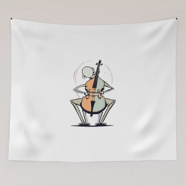 Item preview, Musician and Double Bass designed and sold by Canan Topantas.