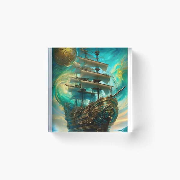 Item preview, Sailing the Starry Seas - Fantasy Art concept designed and sold by Delerat7.