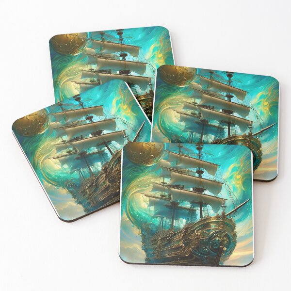 Item preview, Sailing the Starry Seas - Fantasy Art concept designed and sold by Delerat7.