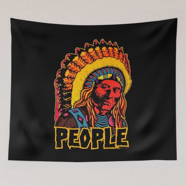 Item preview, Cherokee People designed and sold by Küng Fu Bubble Gum.