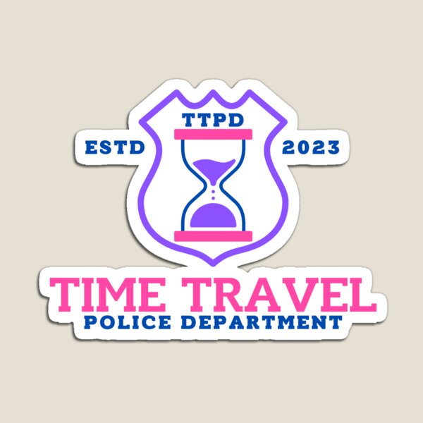 Item preview, Bisexual Flag Time Travel Police Department TTPD designed and sold by Kat Nation.