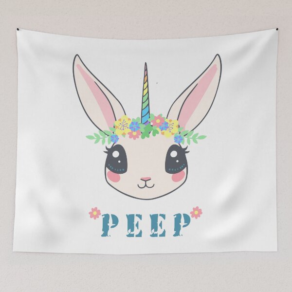 Item preview, Cute Peep Unicorn designed and sold by JohnettaParry.