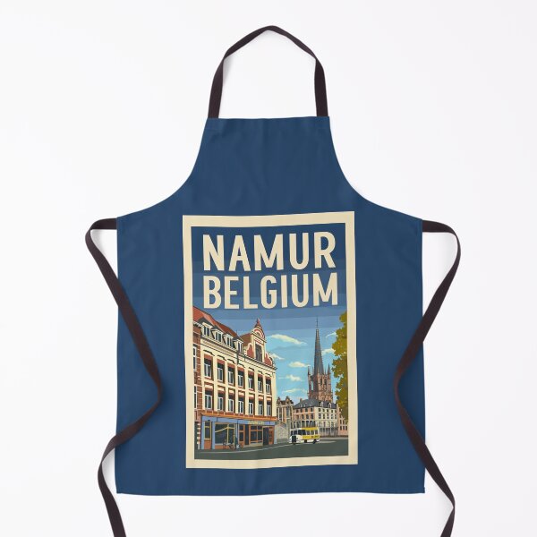 Item preview, A Vintage Travel Illustration of Namur - Belgium designed and sold by GoodOldVintage.