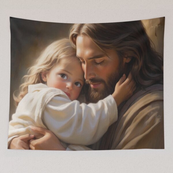 Item preview, Jesus and his love for children designed and sold by Cristhian Almanza.