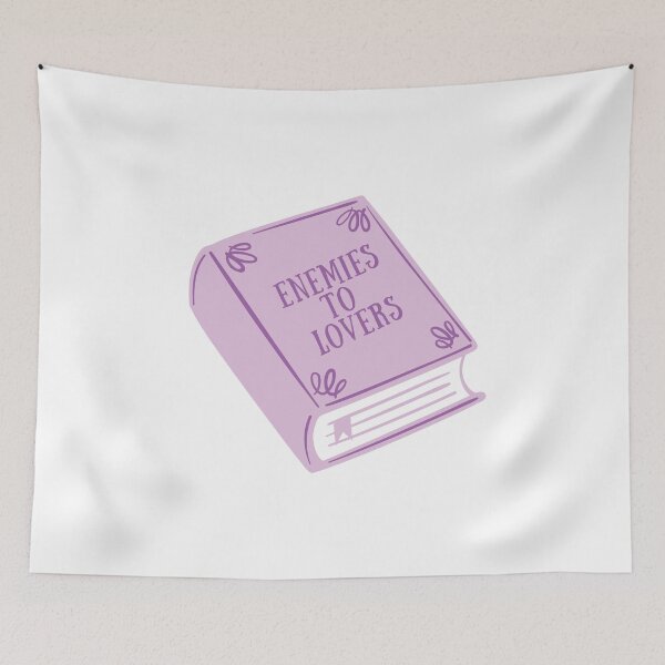 Item preview, Purple Enemies To Lovers Book Cover designed and sold by AlliMarieArt.