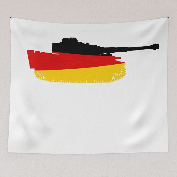 Item preview, German Tiger Tank with German Flag designed and sold by nido88.