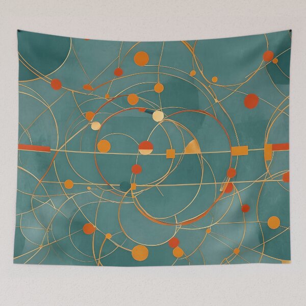 Item preview,  The great wave of geometric design for fun. designed and sold by murielsfaith.
