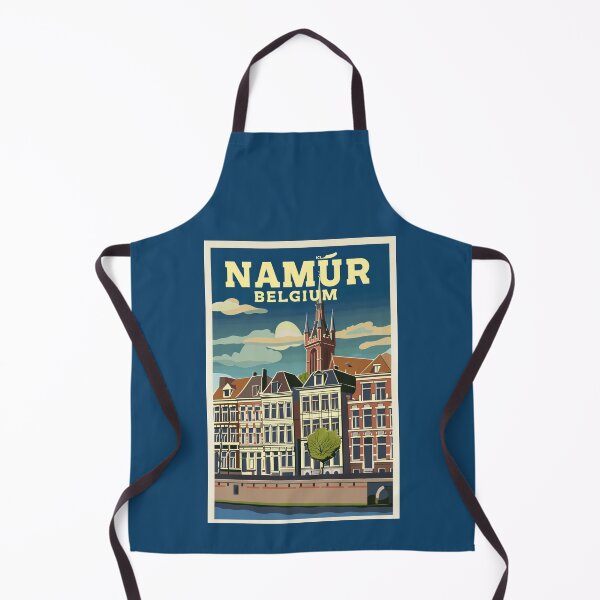 Item preview, A Vintage Travel Illustration of Namur - Belgium designed and sold by GoodOldVintage.