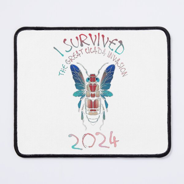 Item preview, I Survived The Great Cicada Invasion 2024 designed and sold by unclestich.