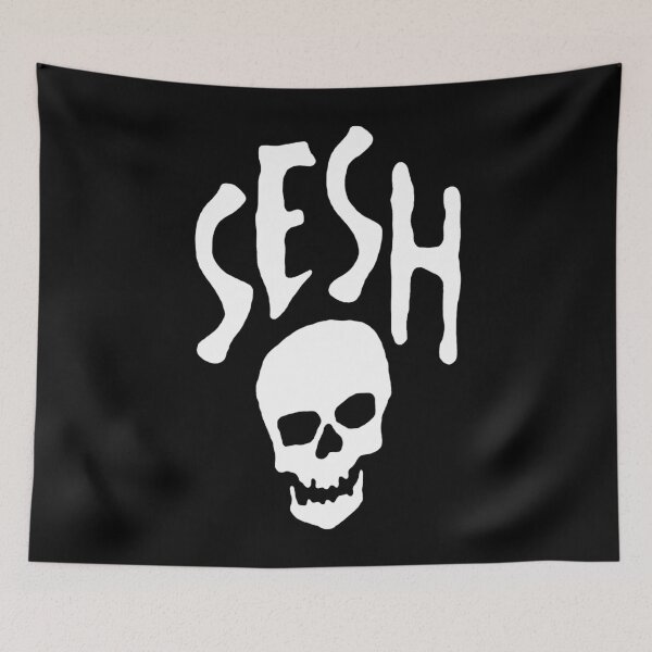 Item preview, Patch Skull Sesh designed and sold by JohnettaParry.