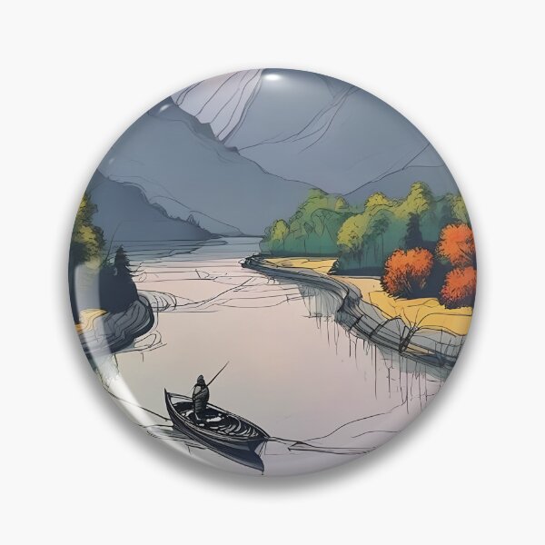 Artikelvorschau, Flusslandschaft entworfen und verkauft von duhnnae.
