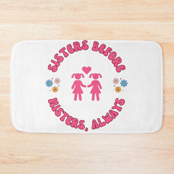 Item preview, Sisters Before Misters, Always, Kids, Women, Girls, Sisters Day T-Shirt designed and sold by AI-volution.