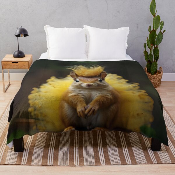 Item preview, Regal Squirrel in Golden Attire designed and sold by Sillytoe.