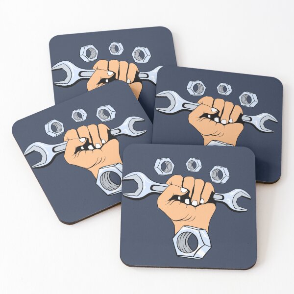 Item preview, Power Grip - Fist Holding Wrench With Bolts designed and sold by Starstacks.