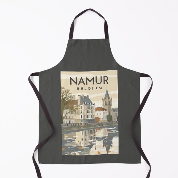 Item preview, A Vintage Travel Illustration of Namur - Belgium designed and sold by GoodOldVintage.