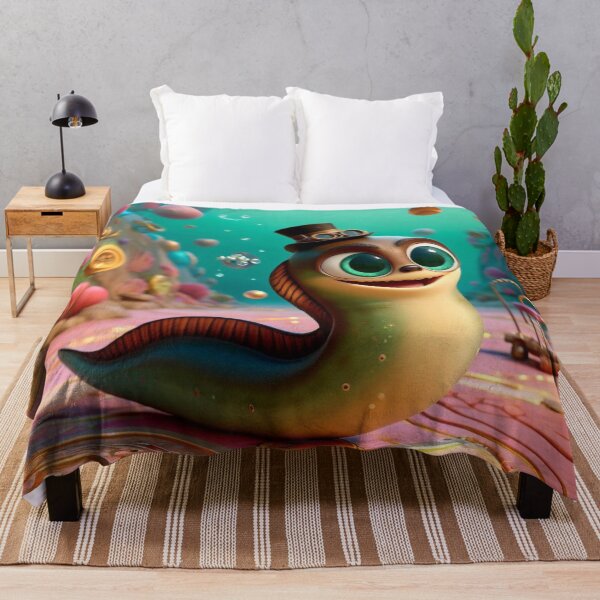 Item preview, Steampunk Eel in a Magical Underwater World designed and sold by Sillytoe.