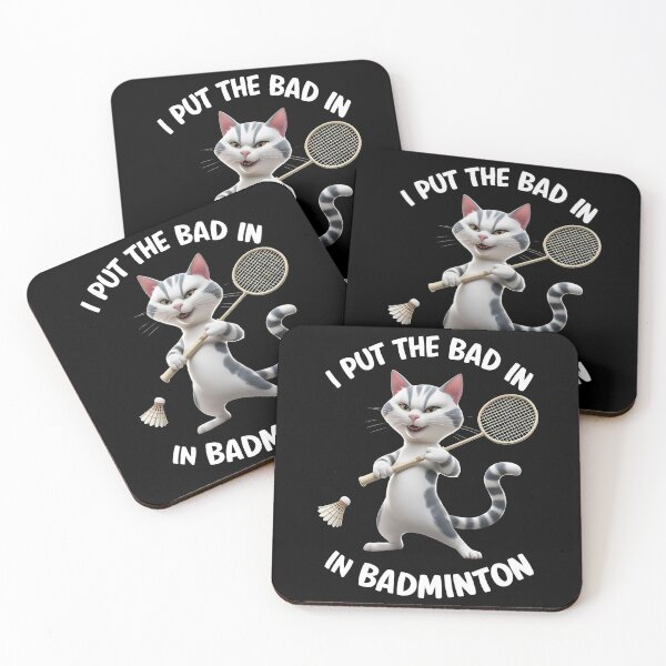 Item preview, I put the bad in badminton designed and sold by JansenGS.