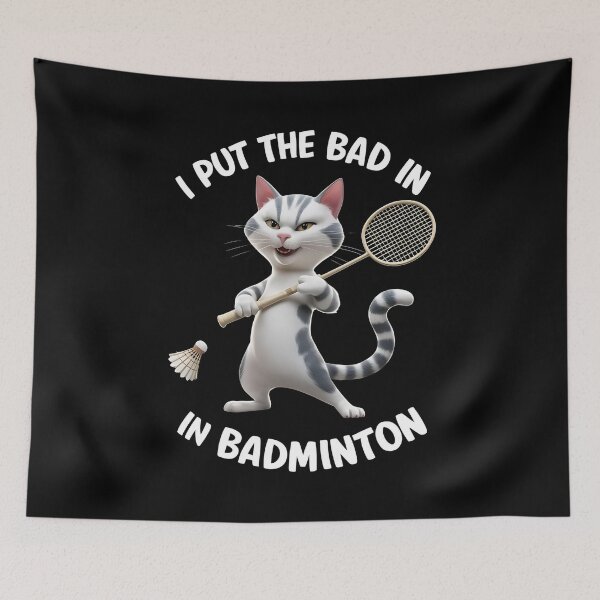 Item preview, I put the bad in badminton designed and sold by JansenGS.