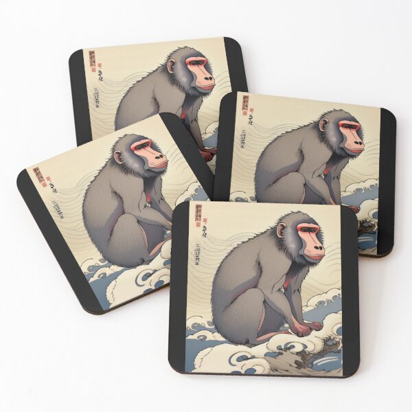 Item preview, baboon designed and sold by EuropeanPrints.