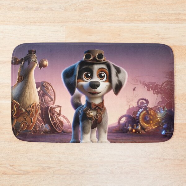 Item preview, Steampunk American Leopard Hound at Sunset designed and sold by Sillytoe.