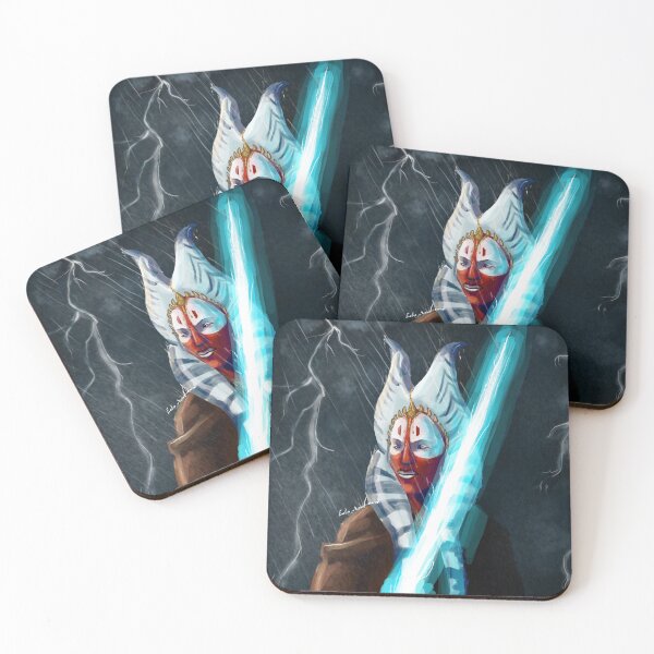 Item preview, Storms on Kamino with Shaak Ti  designed and sold by EchoSunflower.