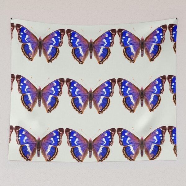 Item preview, Purple Emperor Butterfly Watercolor Painting Wildlife Artwork designed and sold by Alison Langridge.