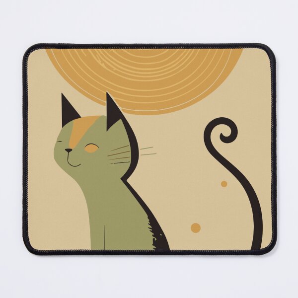 Item preview, Modern Golden Cat Poster designed and sold by syafamaisa3.