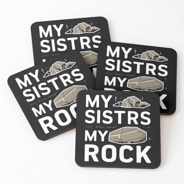 Item preview, My Sister, My Rock Rock Design Kids, Women, Girls, Sisters Day T-Shirt designed and sold by AI-volution.