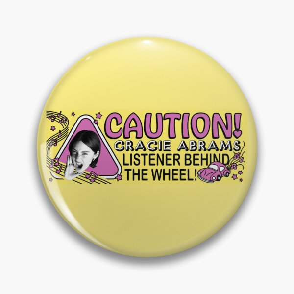 Item preview, Caution! Gracie Abrams Listener Behind The Wheel! designed and sold by aestheticqueen.