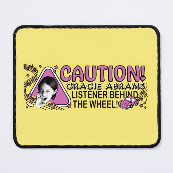 Item preview, Caution! Gracie Abrams Listener Behind The Wheel! designed and sold by aestheticqueen.