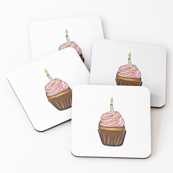 Item preview, Happy Birthday Sweet Cupcake designed and sold by MegFerberArt.