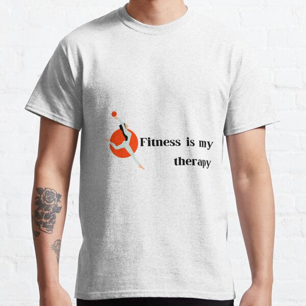 Item preview, Fitness is my therapy designed and sold by JB-09.