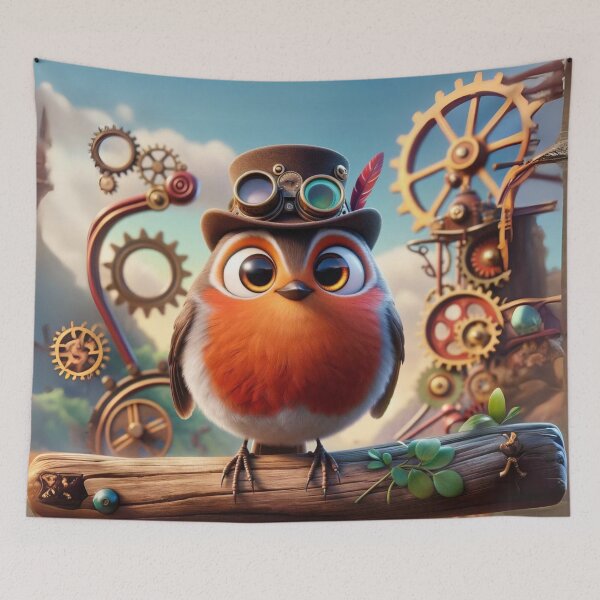 Artikelvorschau, Steampunk-Wanderdrossel entworfen und verkauft von Sillytoe.