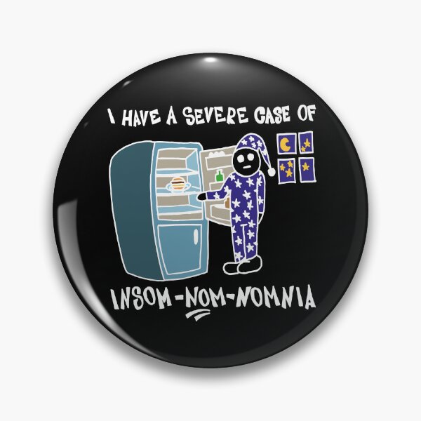 Item preview, I Have A Severe Case Of Insom-Nom-Nomnia (White) designed and sold by Graograman.