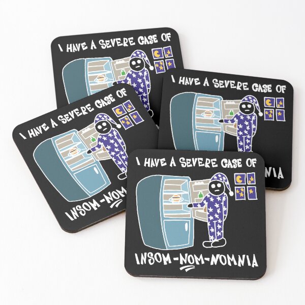 Item preview, I Have A Severe Case Of Insom-Nom-Nomnia (White) designed and sold by Graograman.