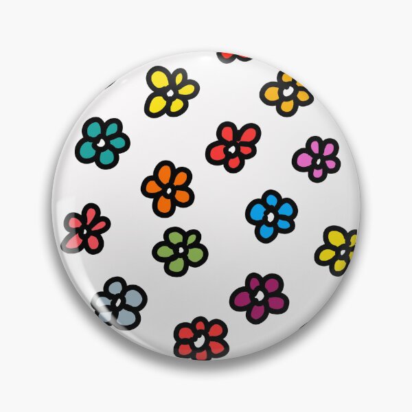 Item preview, Colorful cartoon flowers designed and sold by silent-violin.