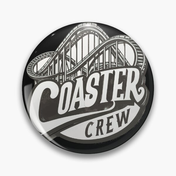 Item preview, Coaster Crew Rollercoaster Vintage designed and sold by TomFrontierArt.