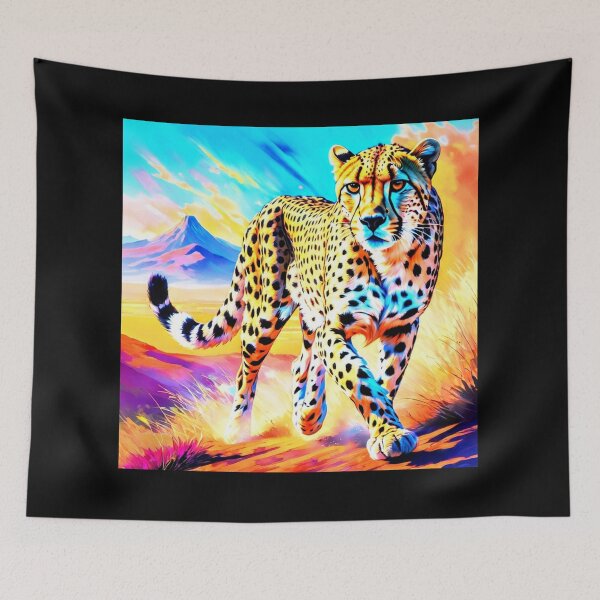 Item preview, Cheetah Hunt designed and sold by Kingcls.