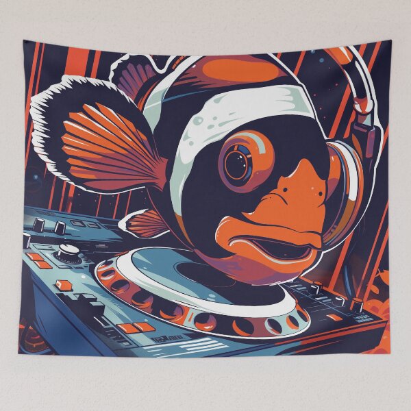 Item preview, Music Lifestyle: DJ Anemone Fish designed and sold by WaveVisions.