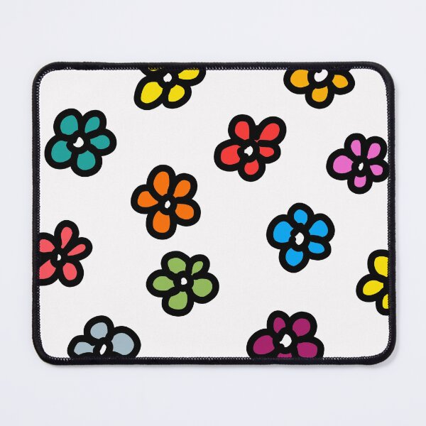 Item preview, Colorful cartoon flowers designed and sold by silent-violin.