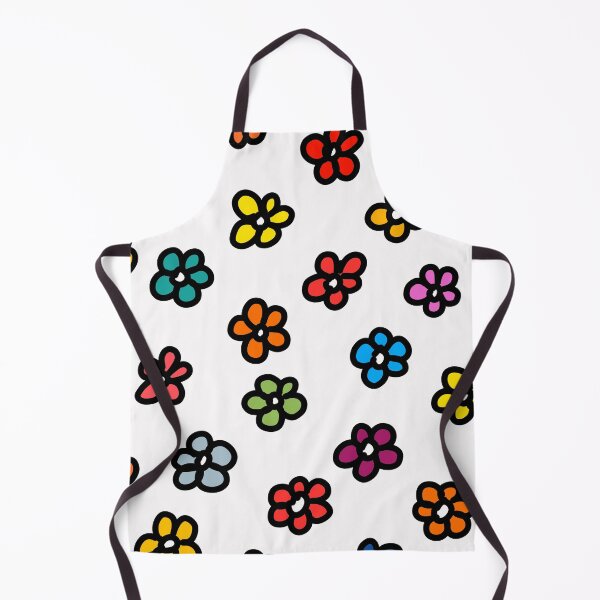 Item preview, Colorful cartoon flowers designed and sold by silent-violin.