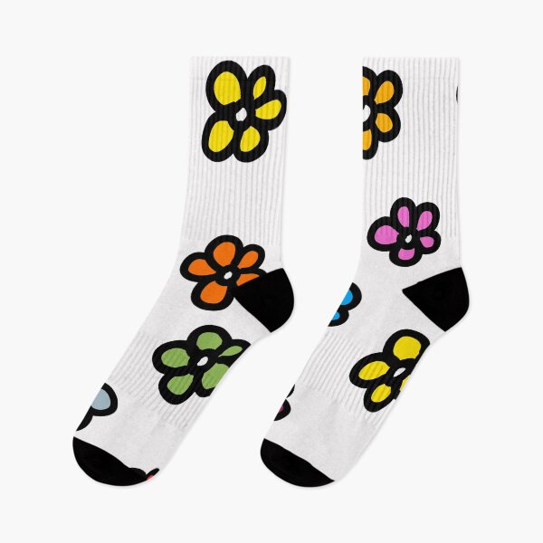Item preview, Colorful cartoon flowers designed and sold by silent-violin.