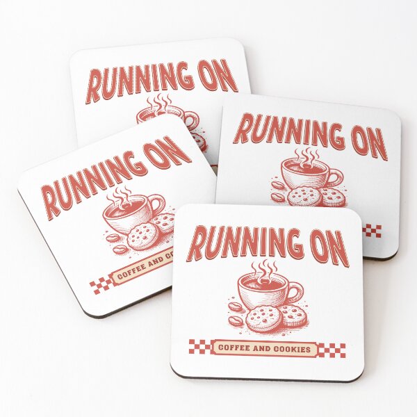 Item preview, Running on coffee and cookies designed and sold by Dago345.