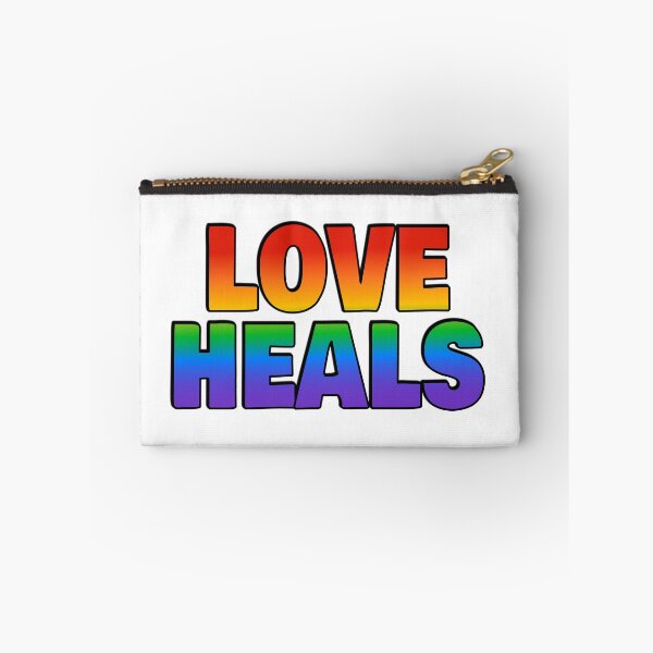 Item preview, LGBTQ pride -  Love heals designed and sold by Inspirationmotivation.
