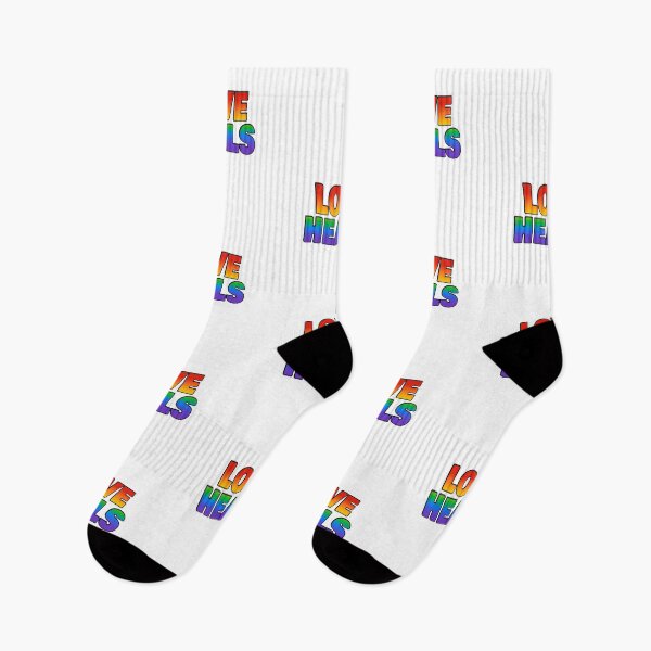 Item preview, LGBTQ pride -  Love heals designed and sold by Inspirationmotivation.