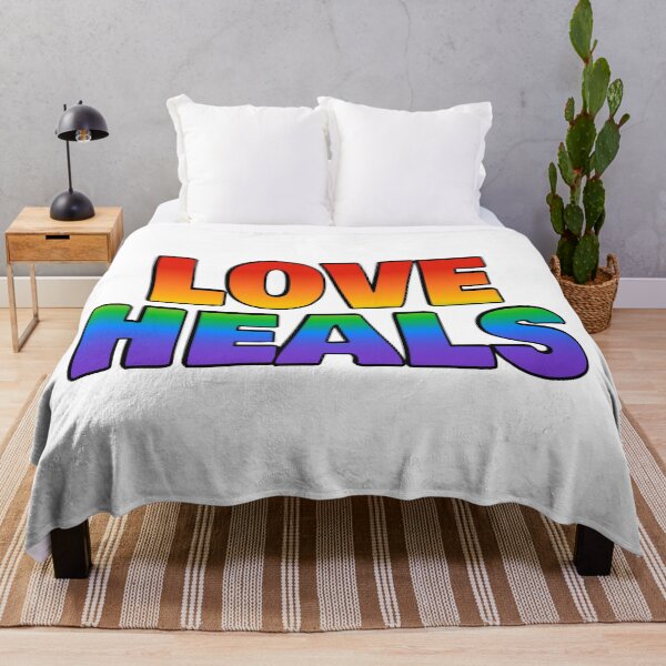 Item preview, LGBTQ pride -  Love heals designed and sold by Inspirationmotivation.
