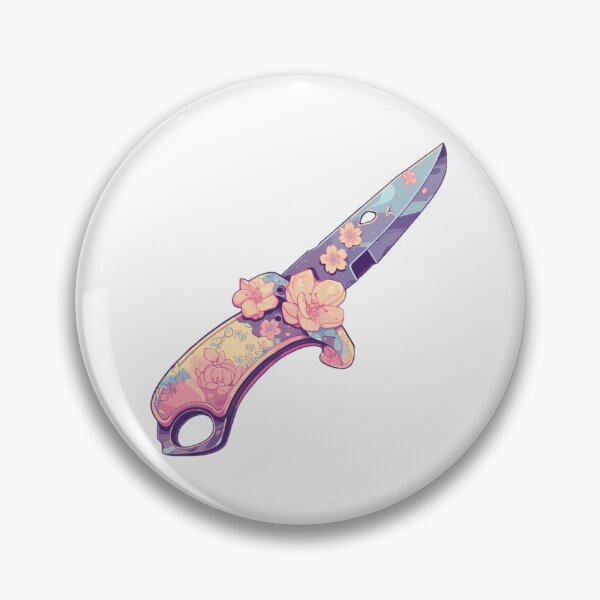 Item preview, Cute Kawaii Anime Knife designed and sold by BadLuckByDesign.